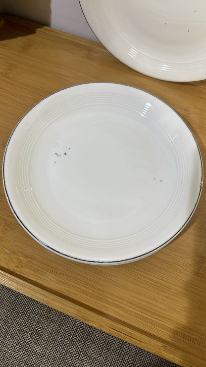 Premium Porcelain Plates – with Minor Defects (Read Description)styl7