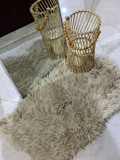 Fur Rug for the Bedroom