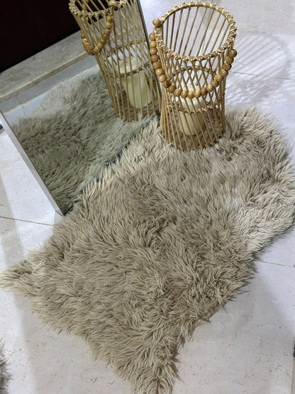 Fur Rug for the Bedroom