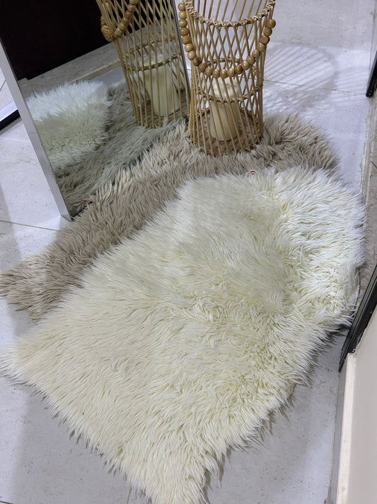 Fur Rug for the Bedroom