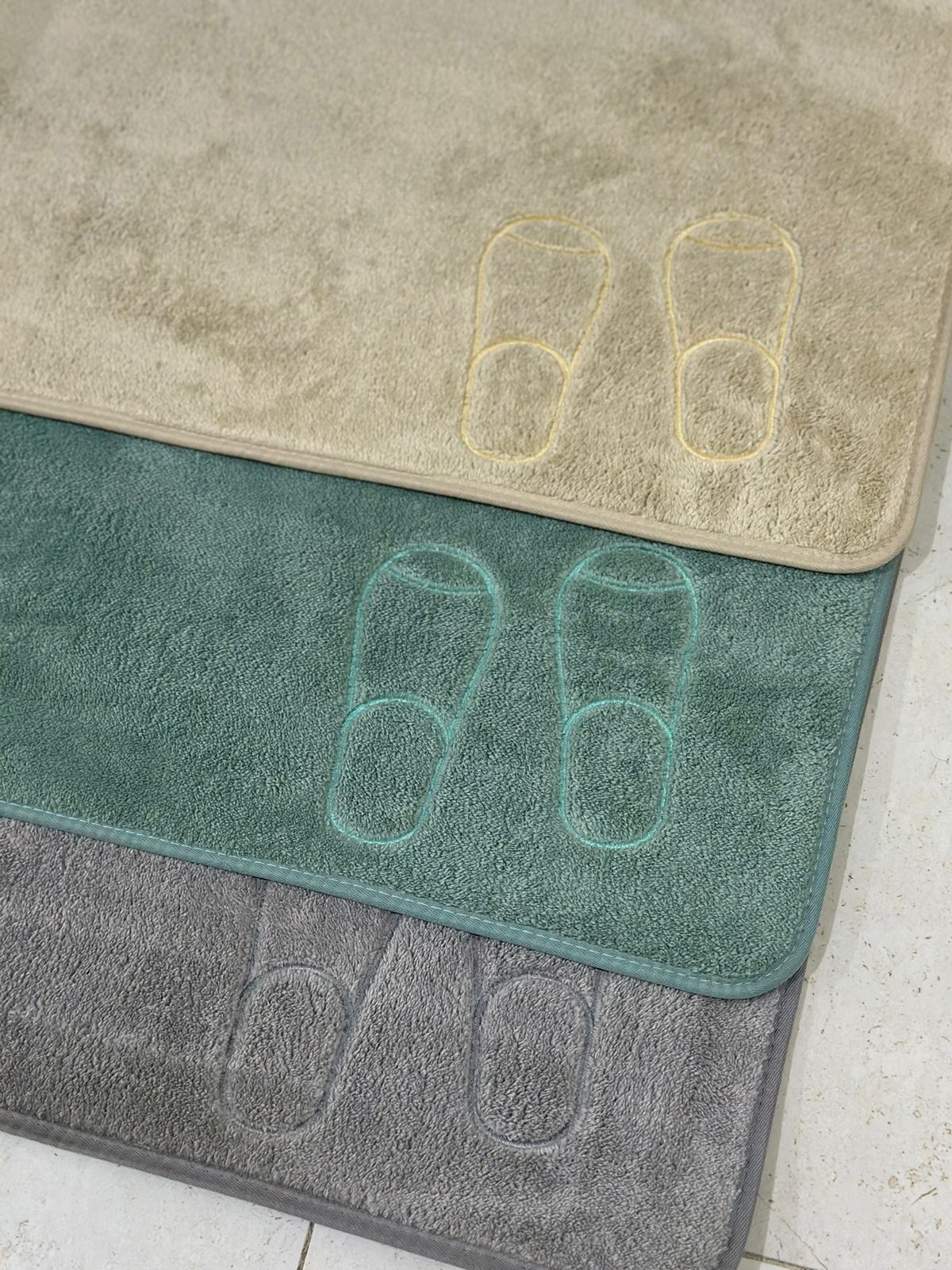 Indoor Non Slip Door Mat-Mint Feet