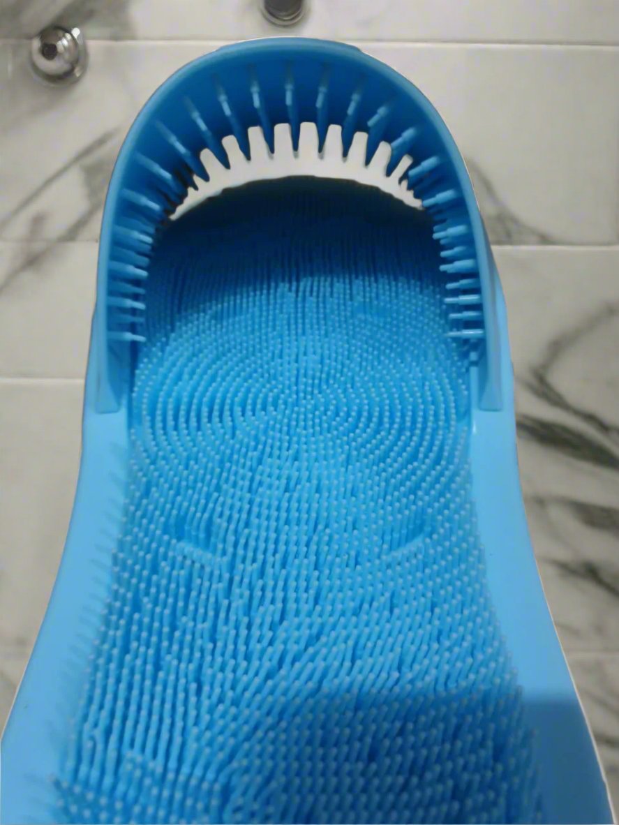 360° Cleaning and Massage silicone magic bathroom slipper