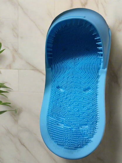 360° Cleaning and Massage silicone magic bathroom slipper