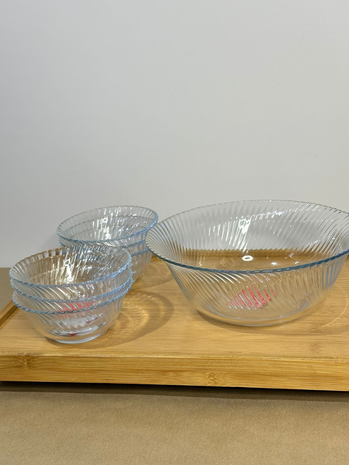 7 pcs Glass Serving bowls set