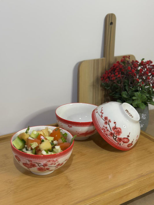 3pcs set Colored Porcelain Bowls (Styl-49)