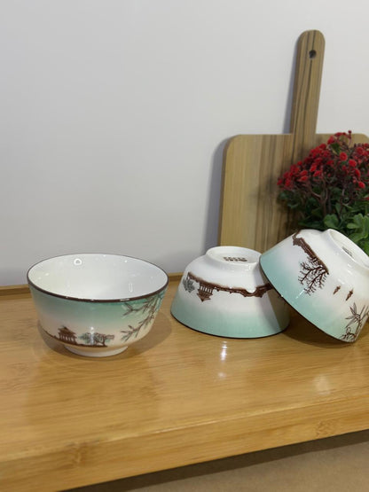 Colored Porcelain Bowls (Styl-55)