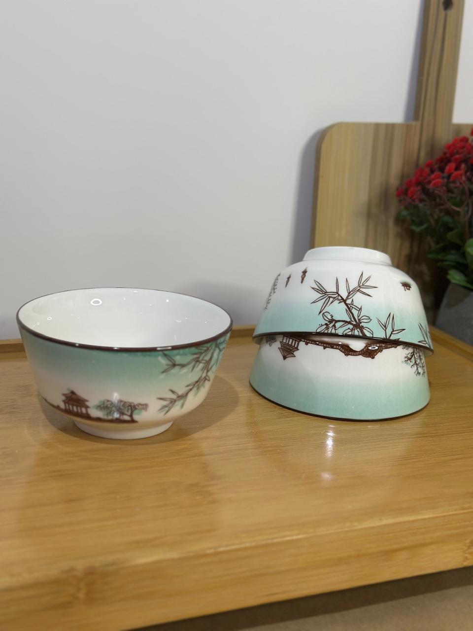 Colored Porcelain Bowls (Styl-55)