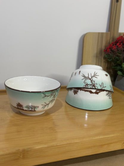 Colored Porcelain Bowls (Styl-55)