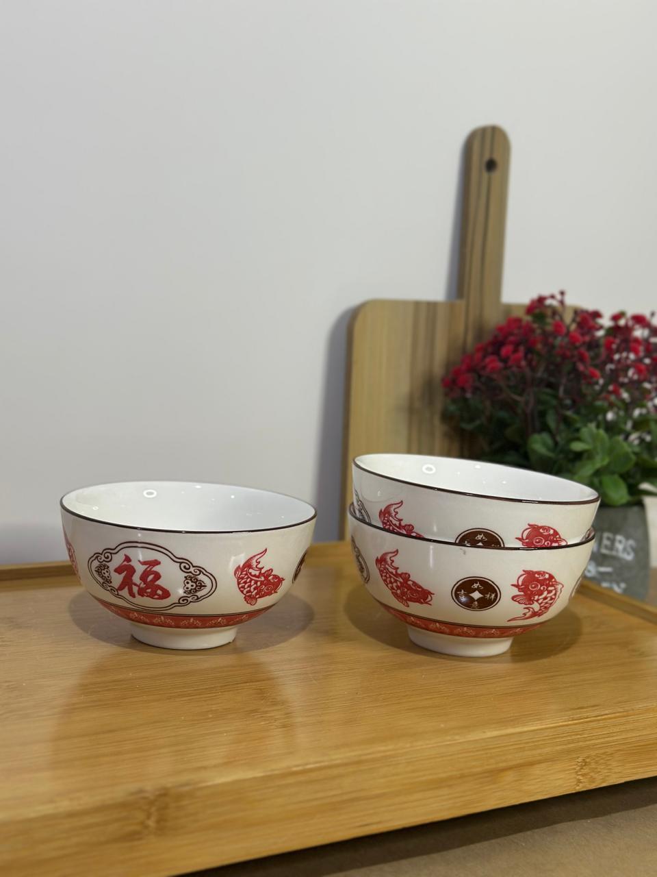 Colored Porcelain Bowls (Styl-58)