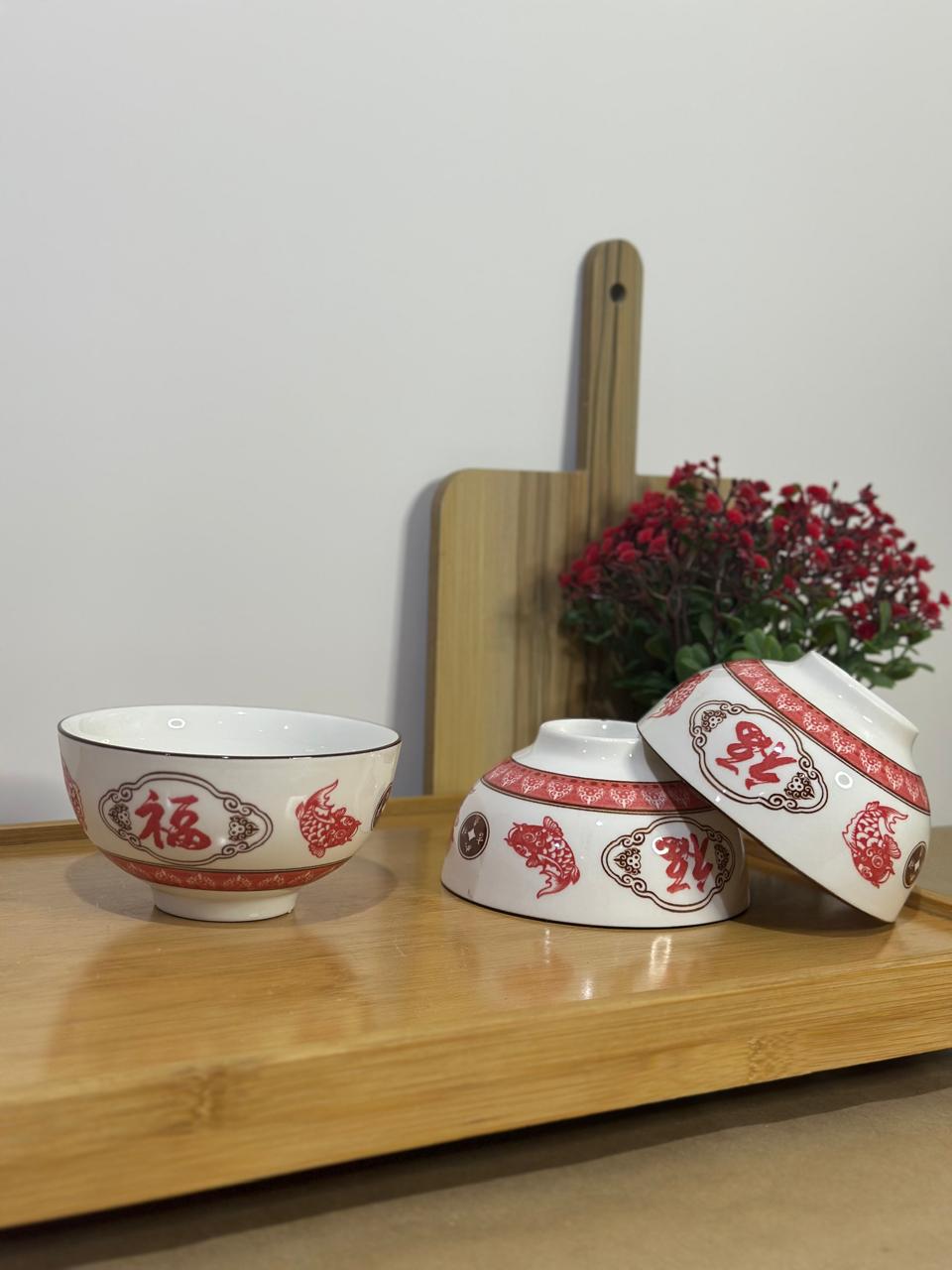 Colored Porcelain Bowls (Styl-58)