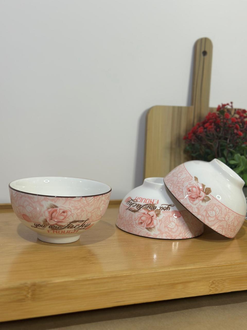 Colored Porcelain Bowls (Styl-59)