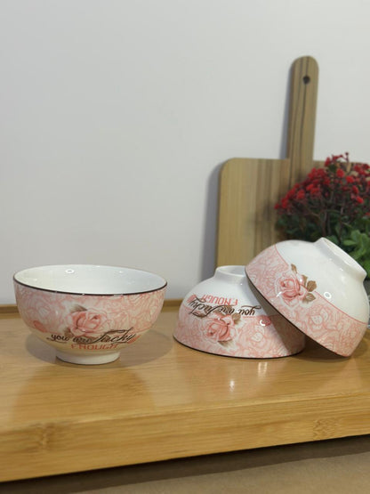 Colored Porcelain Bowls (Styl-59)