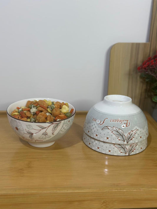 3pcs set Colored Porcelain Bowls (Styl-49)