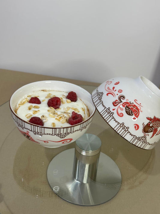 3pcs set Colored Porcelain Bowls (Styl-49)