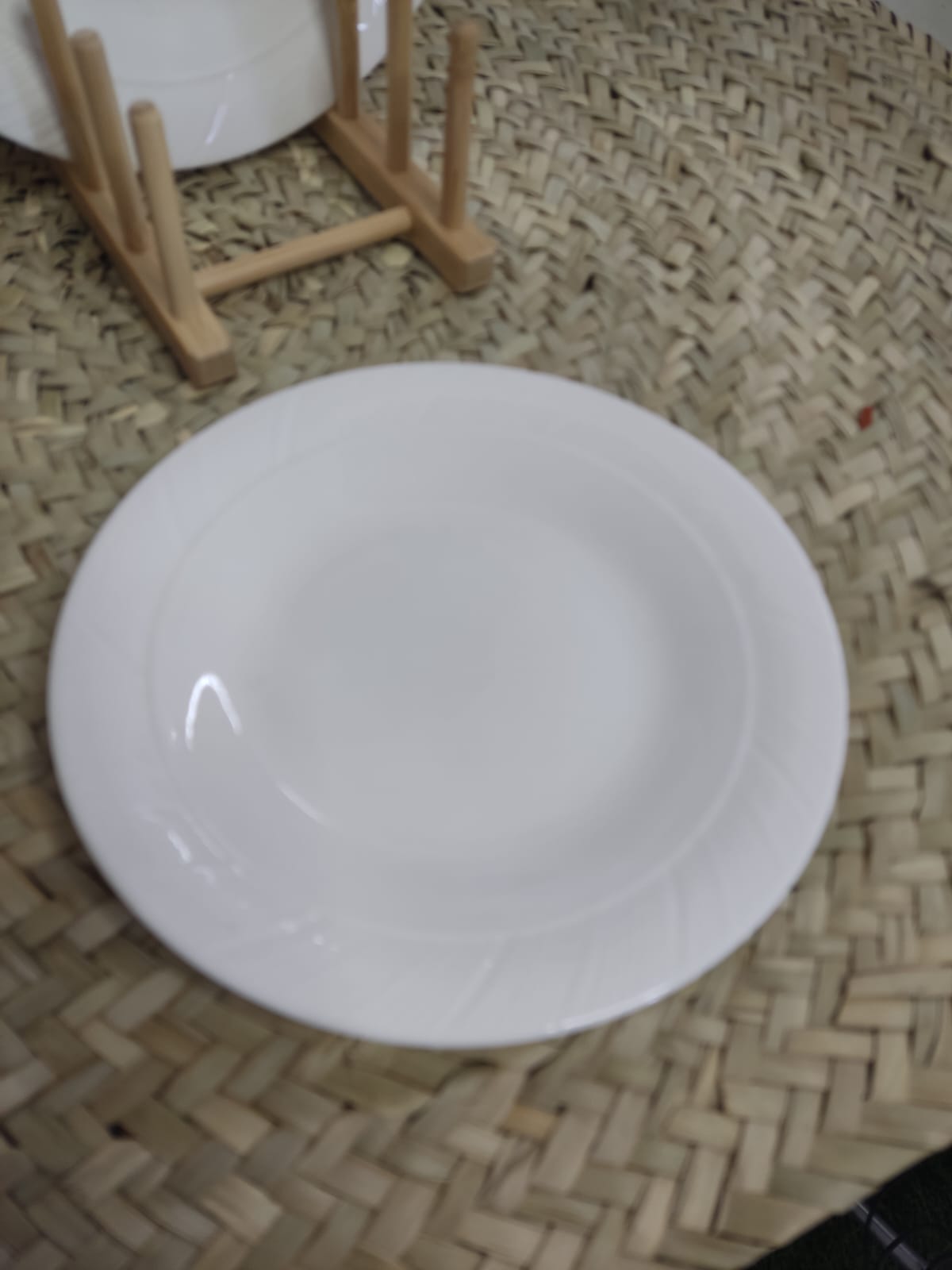 3pcs Luxury Porcelain Dining Plate