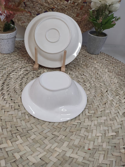 2pcs Luxury Porcelain Serving Set styl2