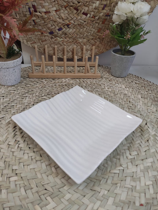 Luxury Porcelain Serving plate 23cm- Square