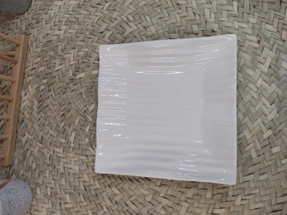 Luxury Porcelain Serving plate 23cm- Square