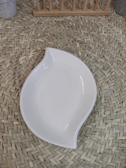 Luxury High-Quality Porcelain Oval Serving Plate styl5