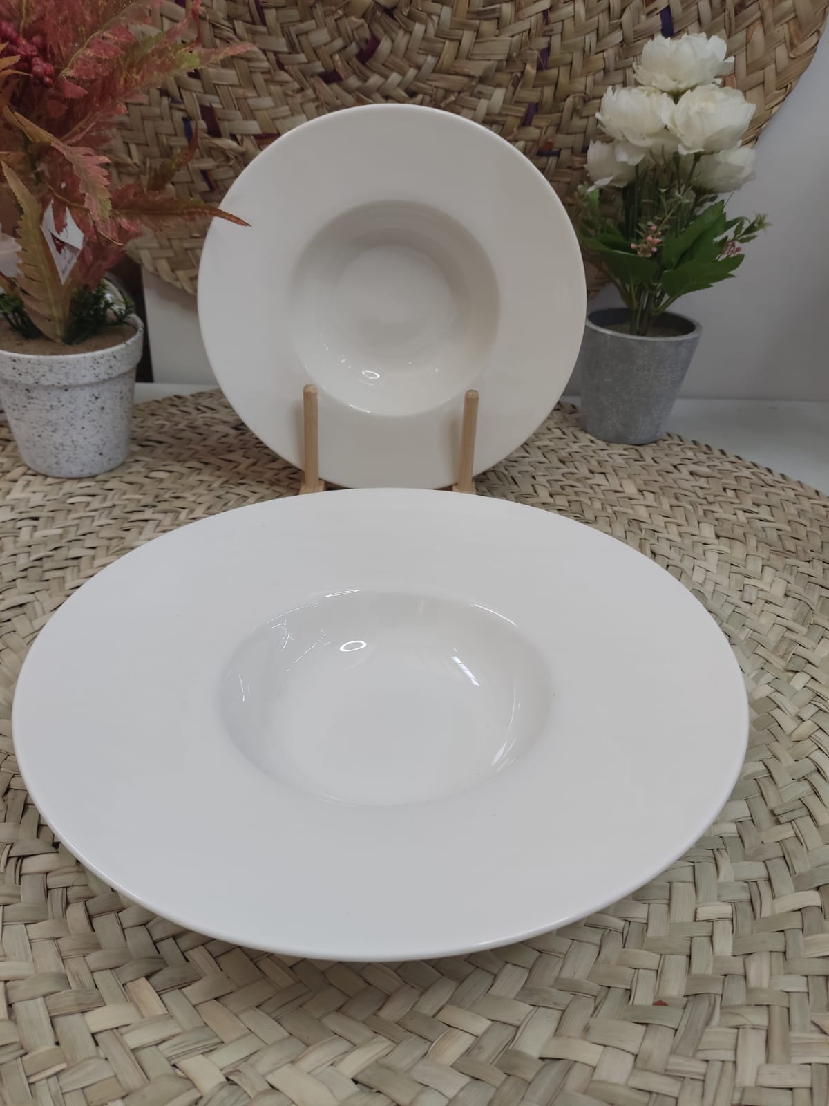 Luxury Porcelain Pasta Plate