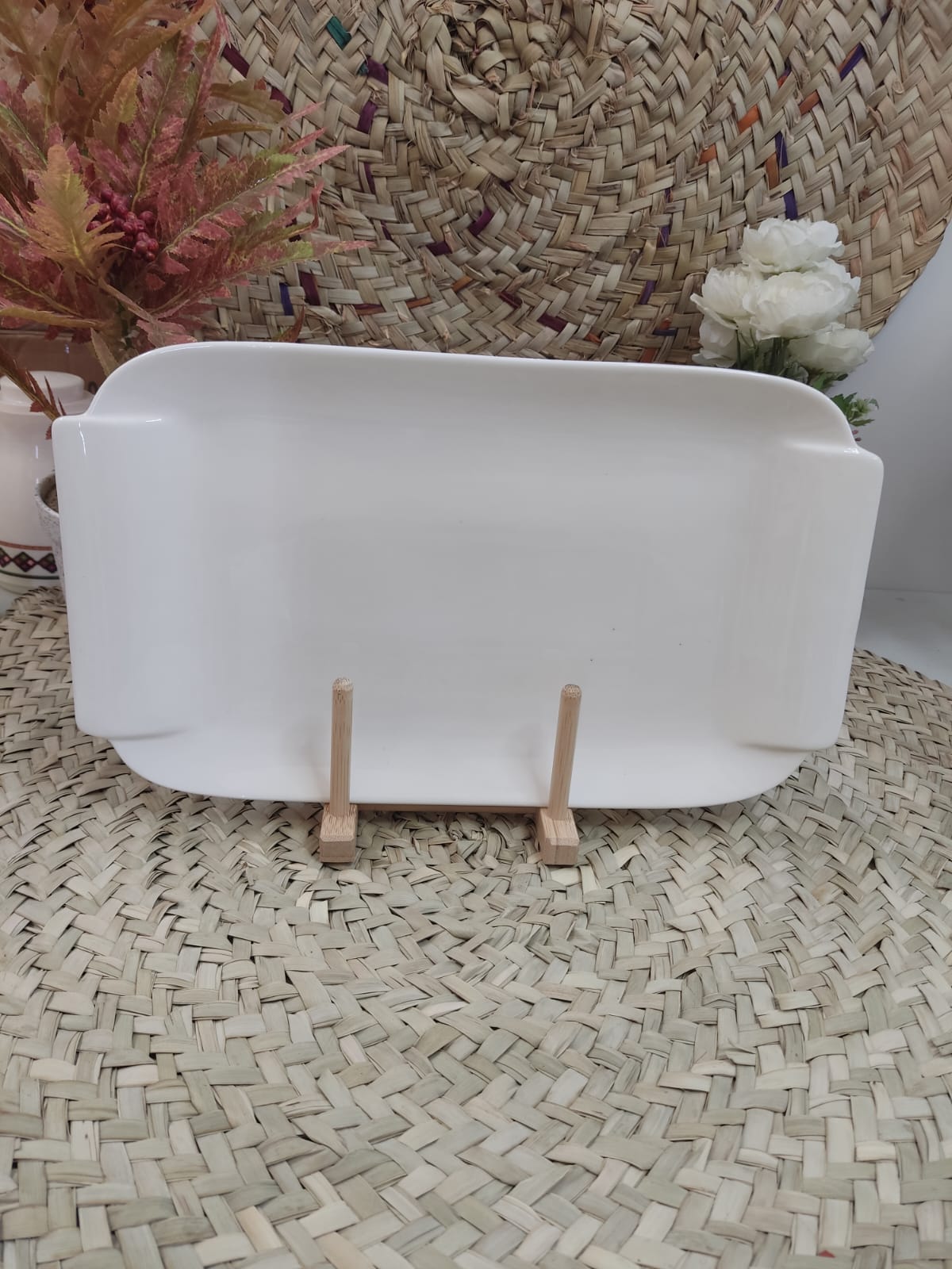 Large Porcelain Serving Tray styl12