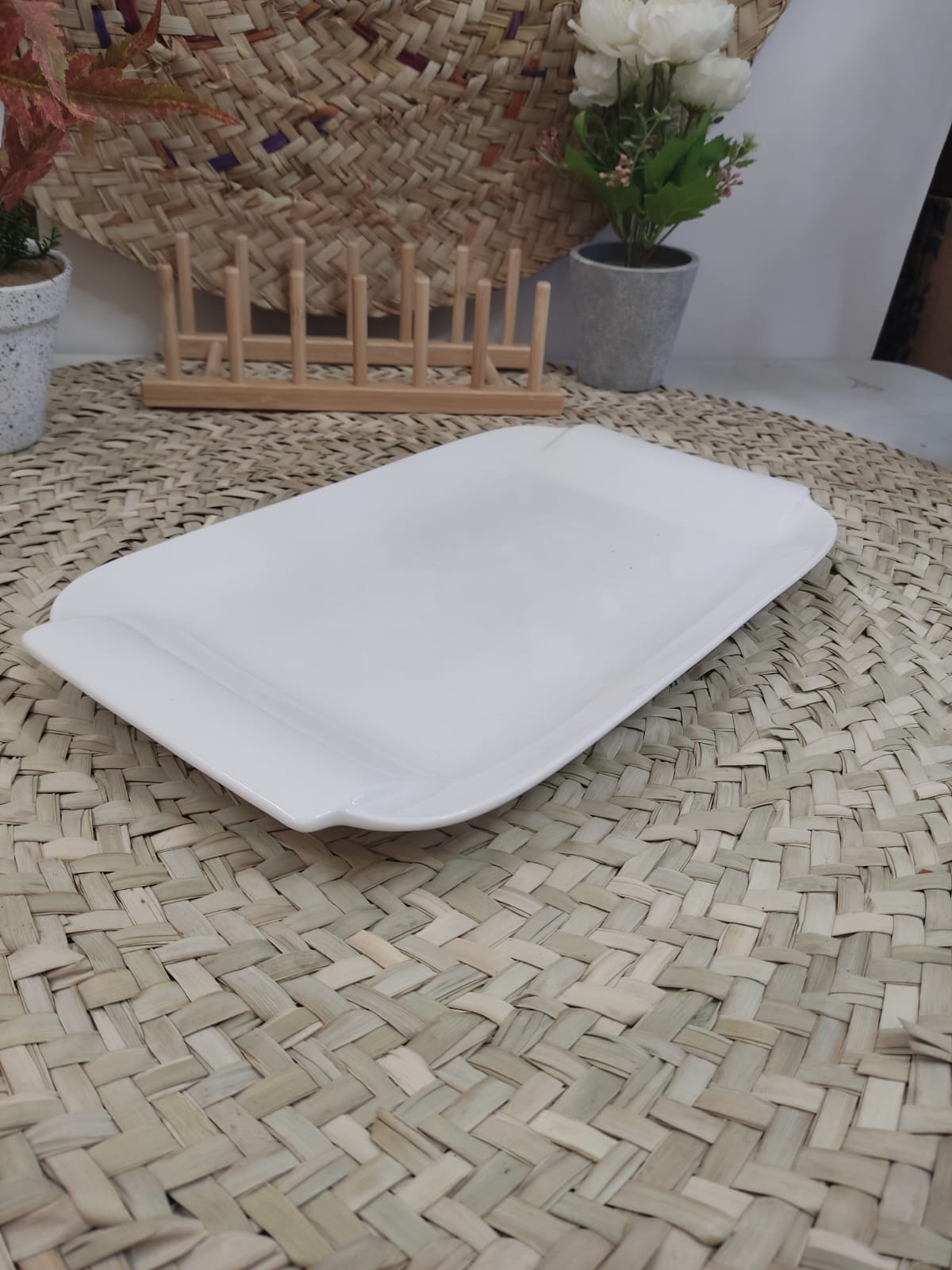 Large Porcelain Serving Tray styl12