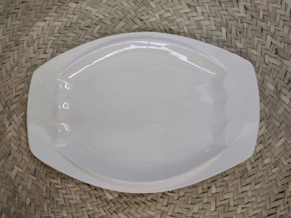 Luxury Large Porcelain Serving Tray 40cm