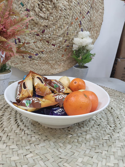 Spacious Ceramic Serving Dish Bowl styl5