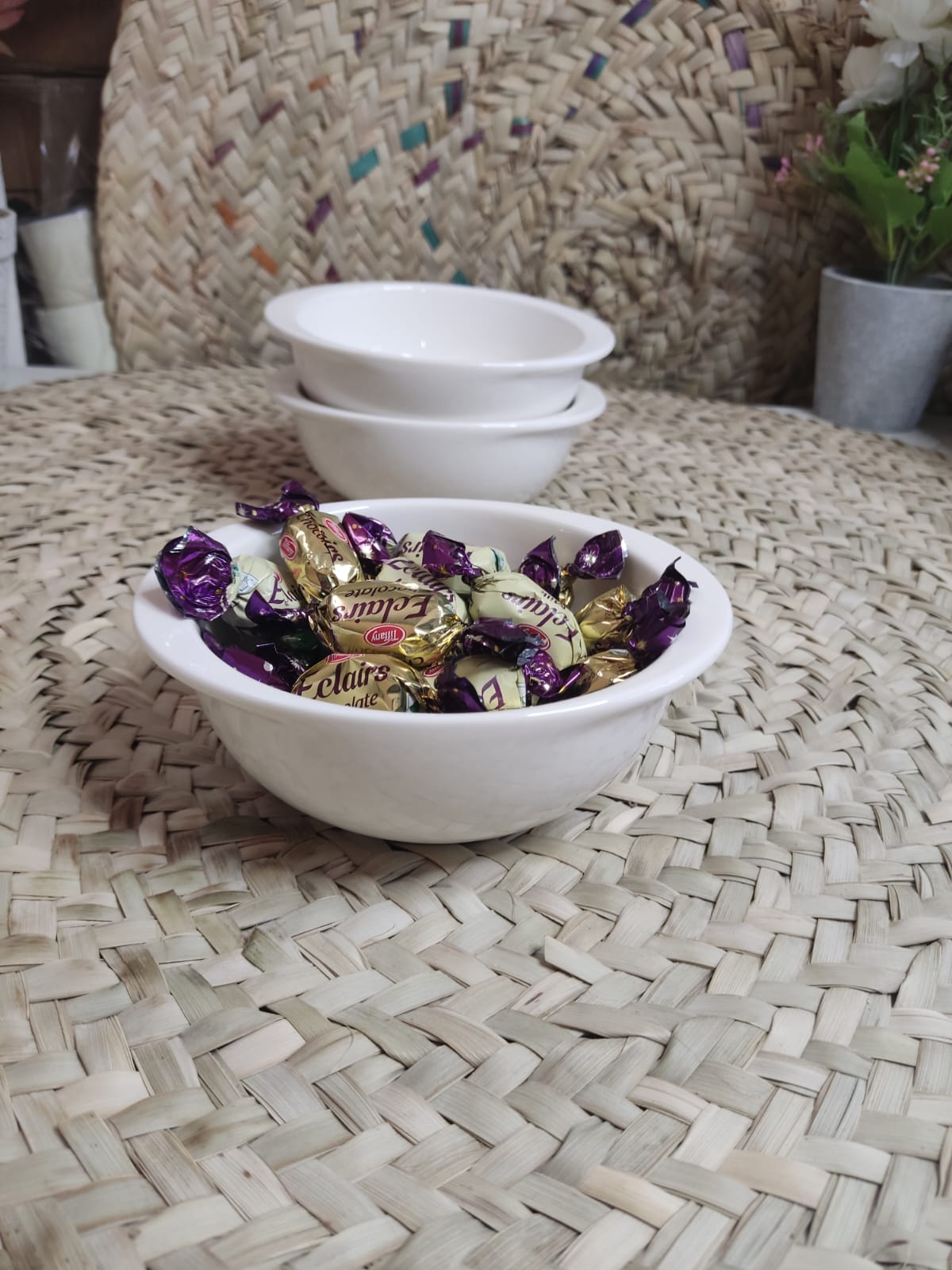 Medium Luxury Porcelain Bowl for Soup