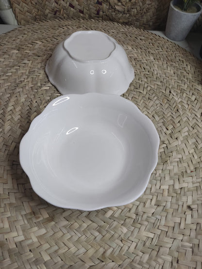 Luxury Medium Porcelain Dish Bowl 23cm