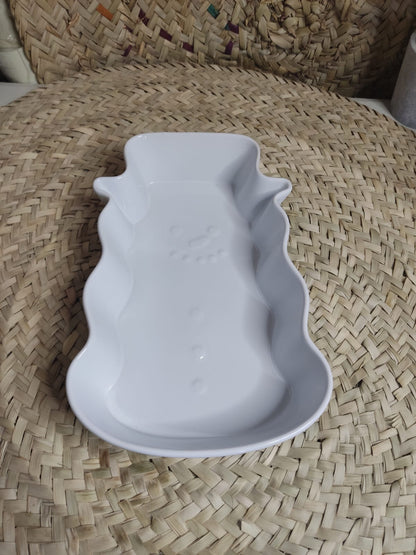 Stylish Large Snowman-Shaped Dish Bowl