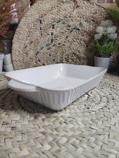 Large Porcelain Rectangular Dish Bowl styl120