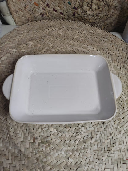 Large Porcelain Rectangular Dish Bowl styl120