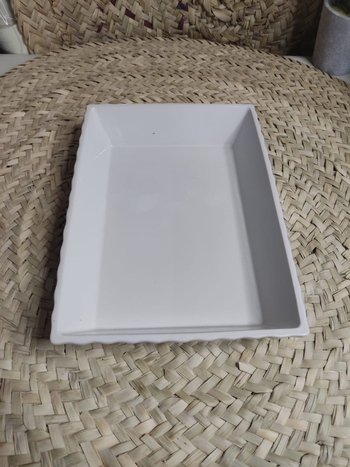 Large Porcelain Rectangular Dish Bowl styl23