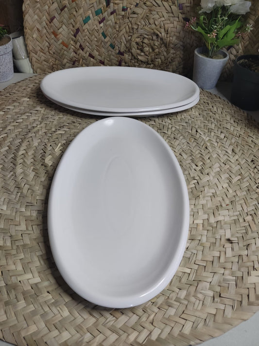 Extra Large Oval Dish plate styl26