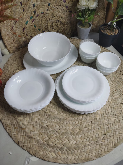 26 pcs Opal Dinner set styl4