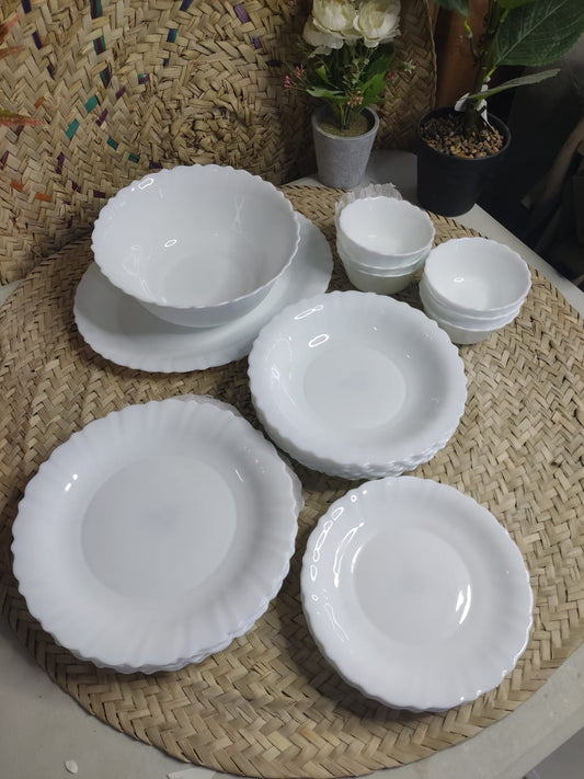 26 pcs Opal Dinner set styl4