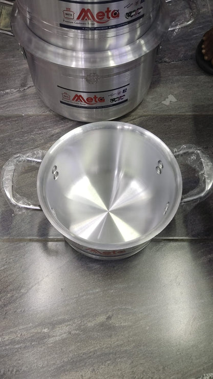 Heavy Aluminium Casserole Pot with Lid