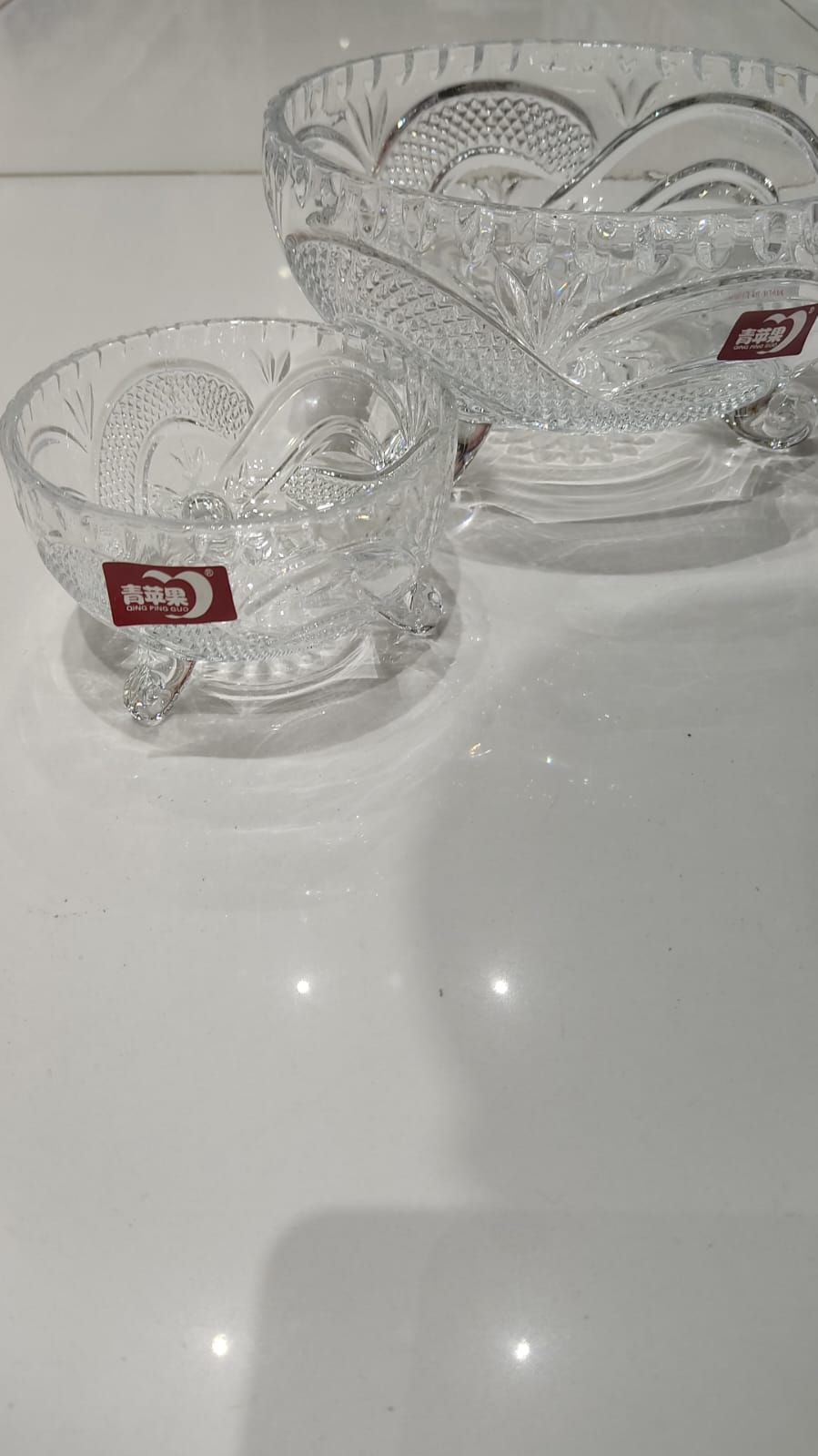 7pcs set Glass Serving Dessert Bowls styl3