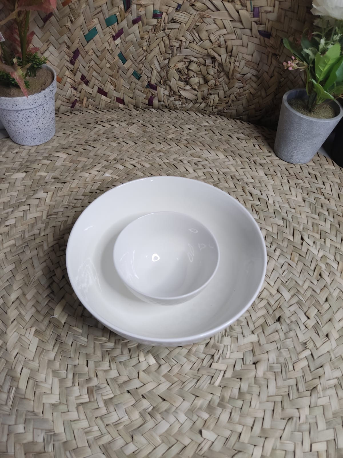 Premium Porcelain Serving Bowl Set – 7 Pieces model B