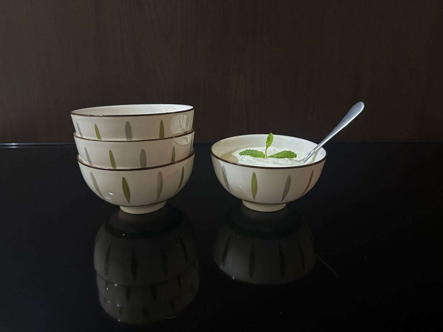 Colored Porcelain Bowls (Styl-4)