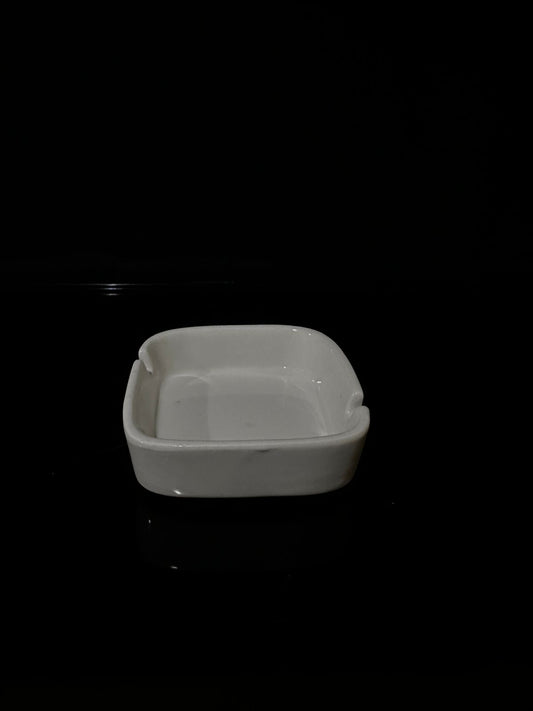 Square Porcelain Ashtray