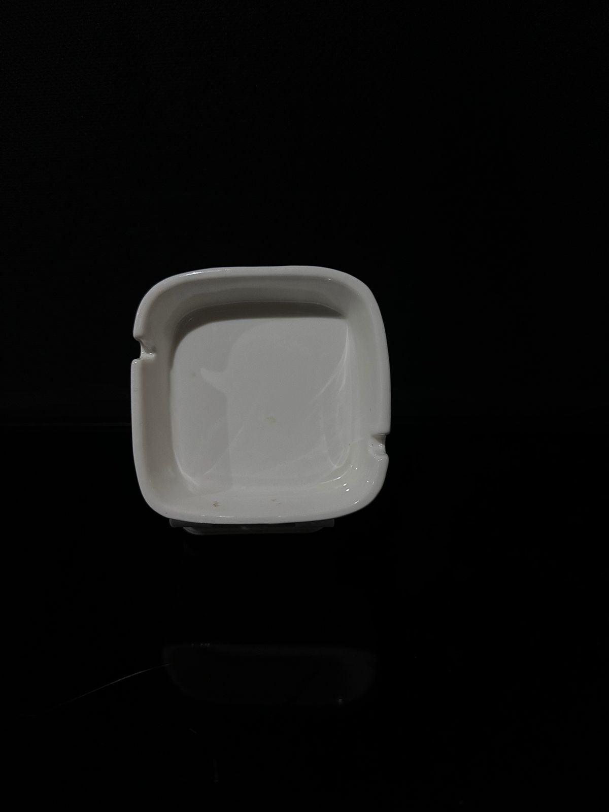 Square Porcelain Ashtray