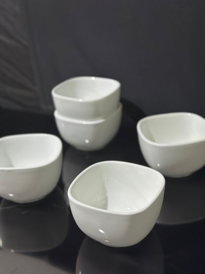 White Dish Bowl - styl-15