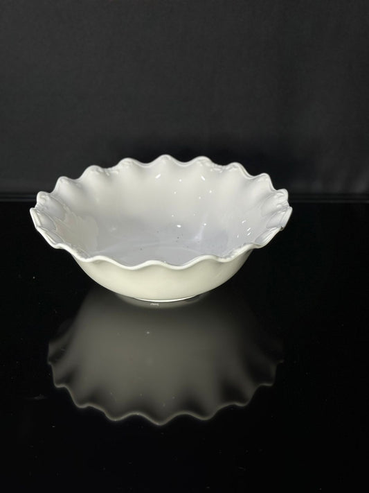 White Dish Bowl - styl-19