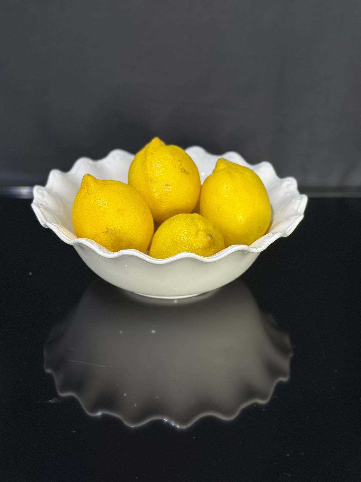 White Dish Bowl - styl-19