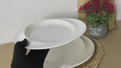 Luxury and stylish Porcelain serving plate