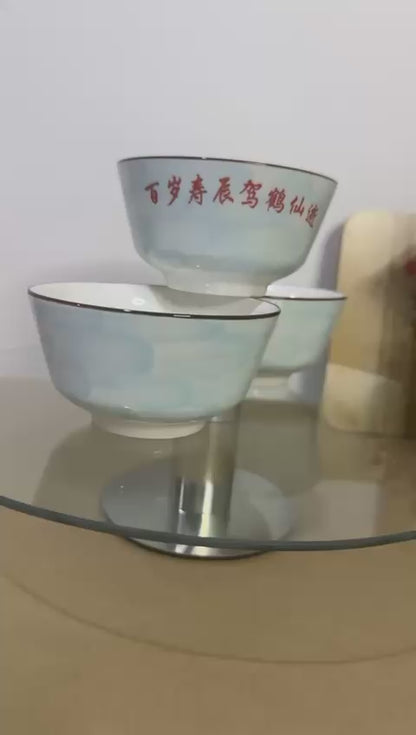 Colored Porcelain Bowls (Styl-53)