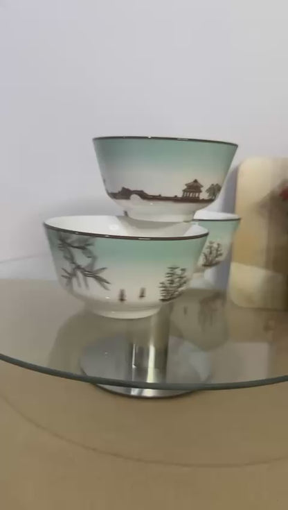 Colored Porcelain Bowls (Styl-55)