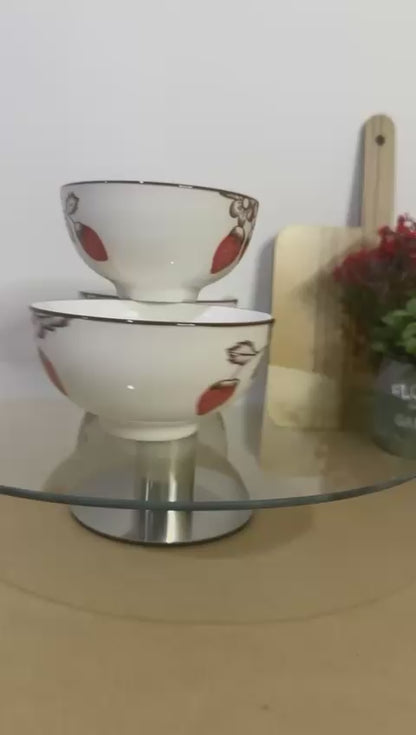 Colored Porcelain Bowls (Styl-56)